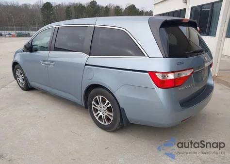 2011 Honda Odyssey Ex-L z USA, uszkodzony, nr VIN 5FNRL5H66BB051141